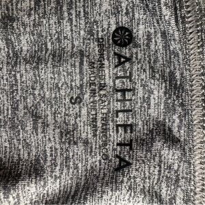 Athleta Heather Gray Knit Top